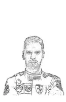Formule 1 kleurplaat 11